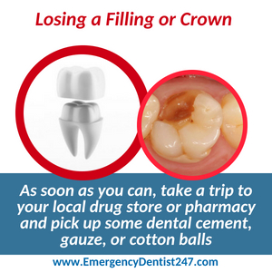 emergency dentist 247 leominster lost a crown or a filling