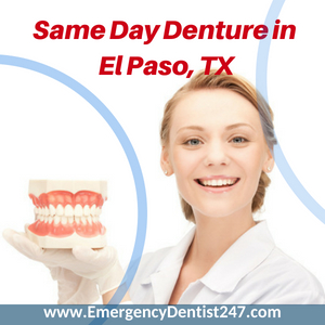 same day denture repair in el paso tx