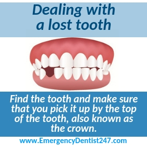 dealing with a lost tooth hartford ct