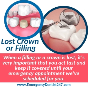 lost filling or crown brooklyn